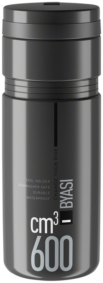 Pack of 2 Elite SRL Byasi Bottle Cage Storage Keg - .6 L, Dark Gray