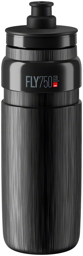 Elite Fly Tex Water Bottles Bundle 750ml & 950ml BPA-Free Plastic, Textured Grip, Lightweight Cycling Hydration