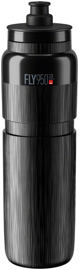 Load image into Gallery viewer, Elite Fly Tex Water Bottle Bundle - 950ml BPA-Free Plastic, Textured Grip, Lightweight Cycling Hydration

