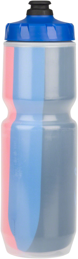Load image into Gallery viewer, Salsa Team Polytone Purist Insulated Water Bottle - Dark Blue, Blue, w/ Stripes, 23oz
