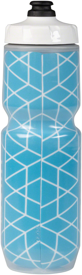 45NRTH Decade Insulated Purist Water Bottle - Cyan/White, 23oz