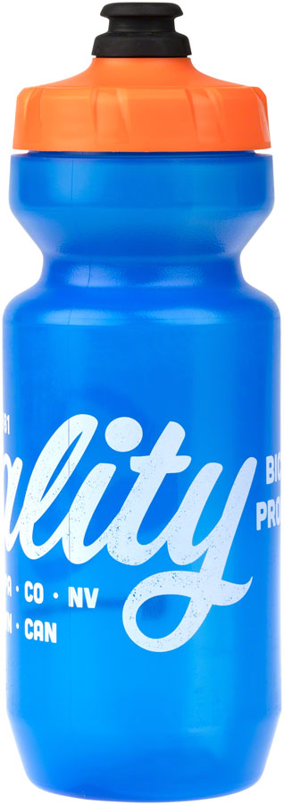 QBP Brand Classic Quality Purist Non-Insulated Waterbottle - Blue, 22oz