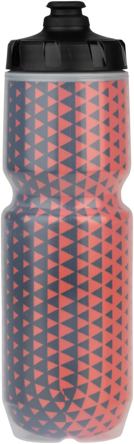 Load image into Gallery viewer, 45NRTH Last Light Insulated Purist Water Bottle - Black/Orange, 23oz

