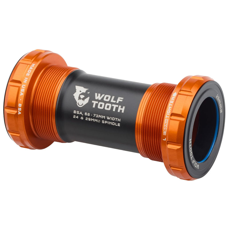 Load image into Gallery viewer, Wolf Tooth BSA Bottom Bracket 29mm Gold
