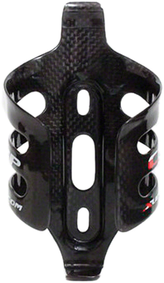 Load image into Gallery viewer, Pack of 2 XLAB Chimp Carbon Fiber Bolt On Water Bottle Cage Gloss Black 36 Grams

