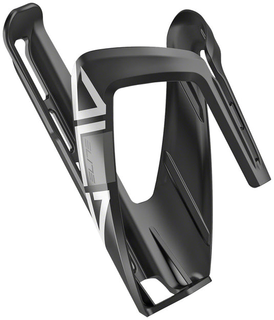 Pack of 2 Elite SRL Ala Water Bottle Cage - Gloss Black/White