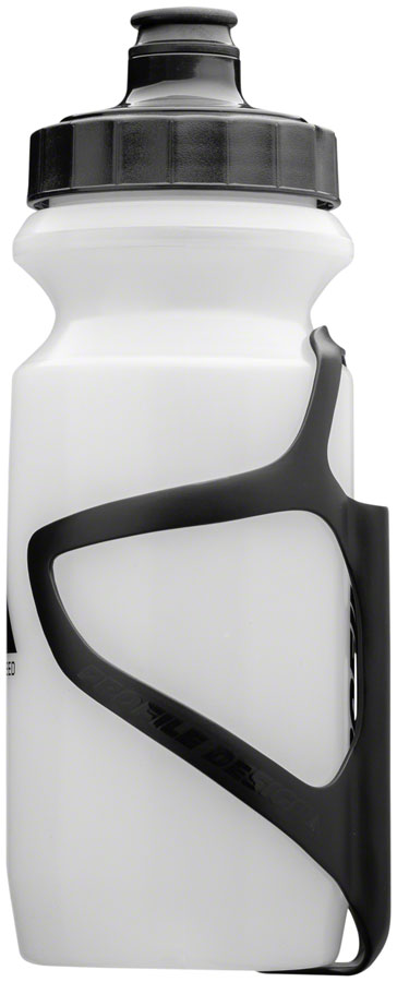 Load image into Gallery viewer, Profile Design AXIS Ultimate Carbon Water Bottle Cage - Includes Bottle, Carbon, Black
