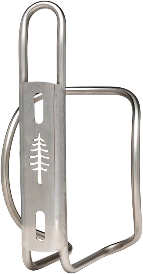 PDW ZigZag Water Bottle Cage - Silver