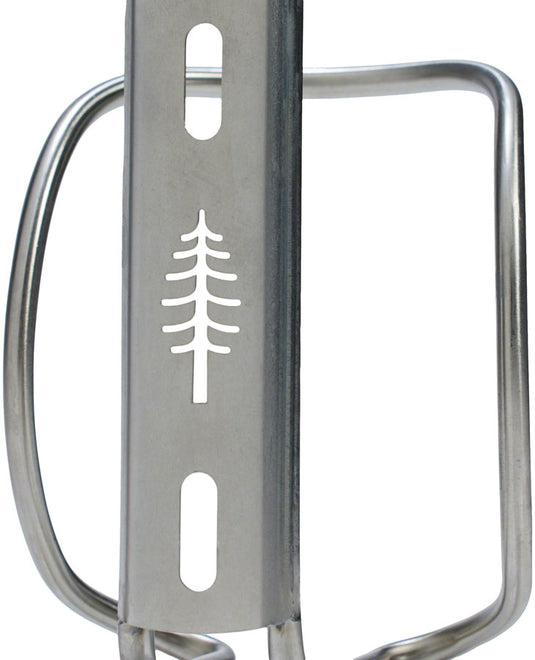 PDW ZigZag Water Bottle Cage - Silver