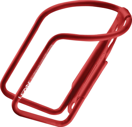Pack of 2 Lezyne Power Water Bottle Cage: Gloss Red Aluminum Top Load Bicycle