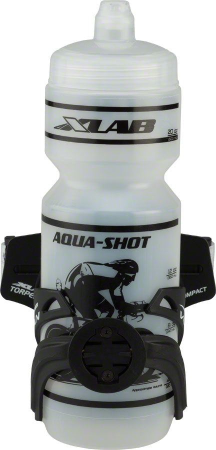 Load image into Gallery viewer, Pack of 2 XLAB Torpedo Kompact 125 Water Bottle Cage, Black Aero Triathalon
