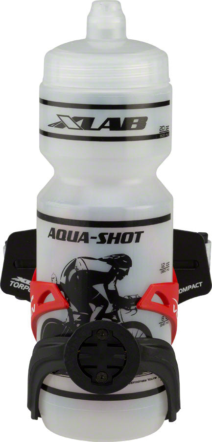 Load image into Gallery viewer, Pack of 2 XLAB Torpedo Kompact 125 Water Bottle Cage: Red
