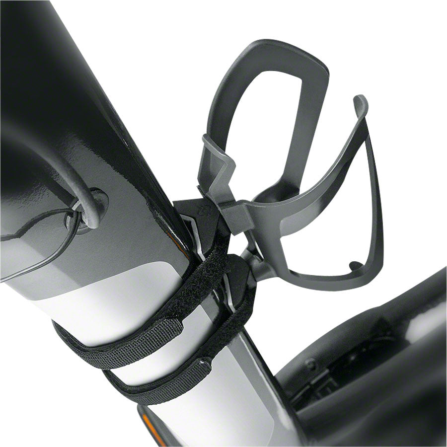 SKS Anywhere Adapter, Water Bottle Cage Mounting Adapter: Black