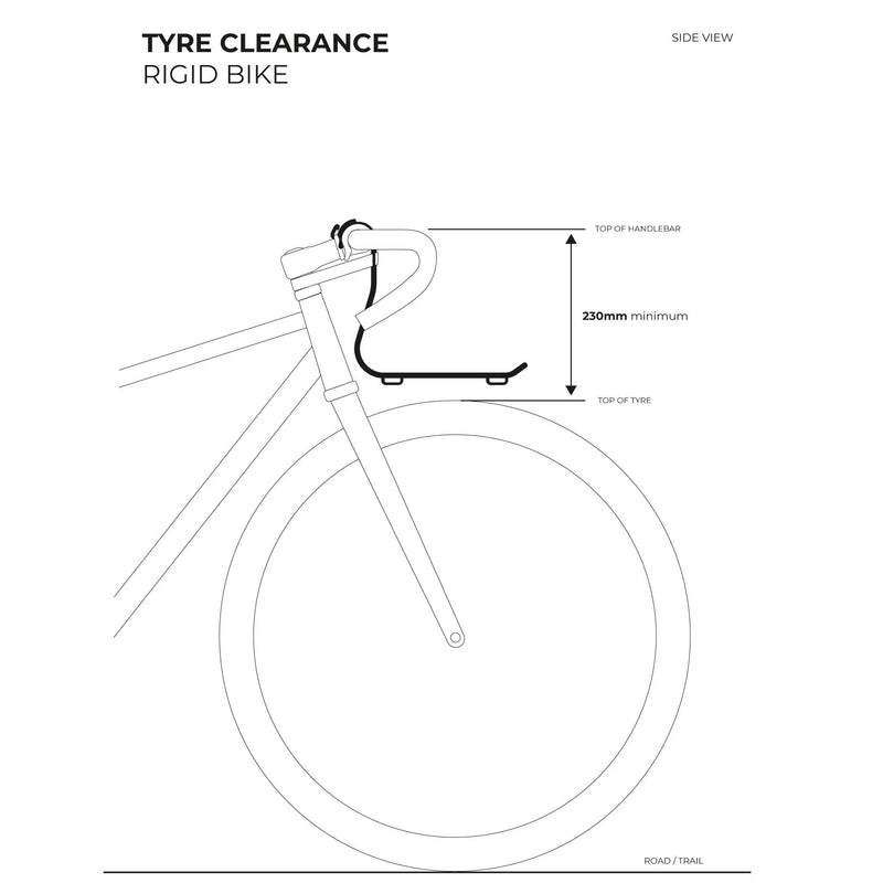 Load image into Gallery viewer, Wholegrain Cycles Jack the Bike Rack, Front Rack, Black
