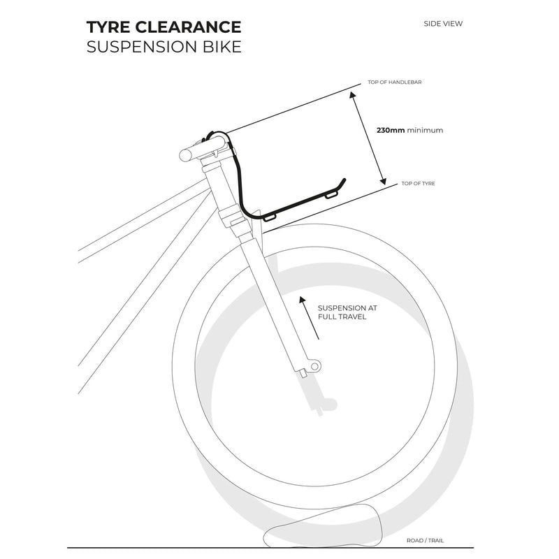 Load image into Gallery viewer, Wholegrain Cycles Jack the Bike Rack, Front Rack, Black
