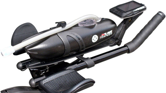 XLAB Torpedo Versa Slim Aerodynamic Direct-Mount Hydration System, Black Color