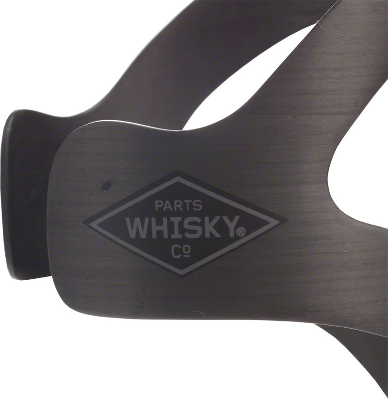 Load image into Gallery viewer, WHISKY No.9 C3 Carbon Water Bottle Cage - Top Entry, Matte Black
