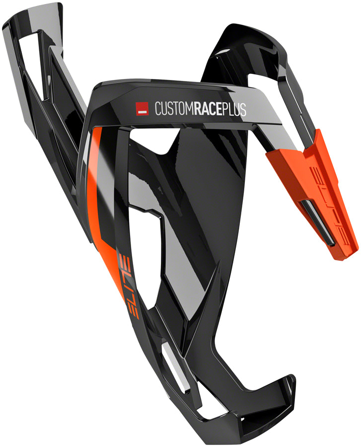 Load image into Gallery viewer, Pack of 2 Elite SRL Custom Race Plus Water Bottle Cage - Glossy Orange
