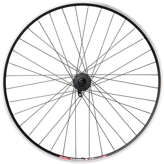 Quality Wheels TK540/Deore Front Wheel 700c QRx100mm 6-Bolt Rim Brake Clincher