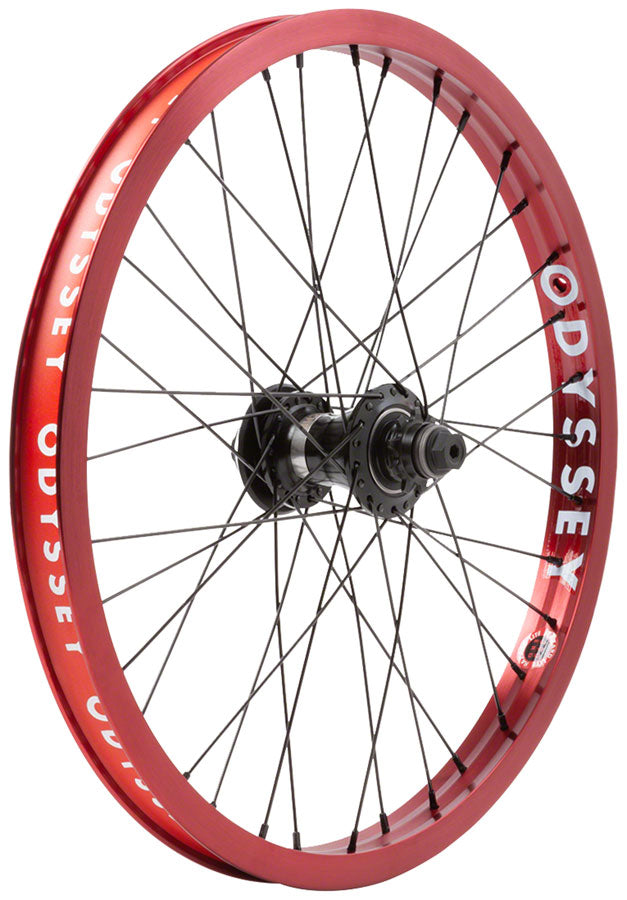 Load image into Gallery viewer, Odyssey-Hazard-Lite-Freecoaster-Rear-Wheel-Rear-Wheel-20-in-Clincher-RRWH1955-Bicycle-Rear-Wheel
