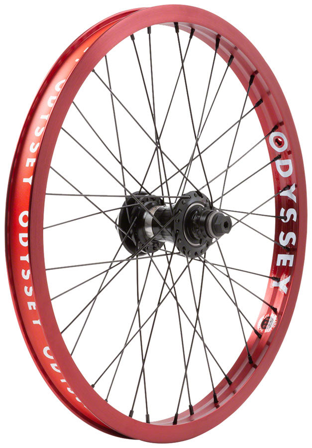 Load image into Gallery viewer, Odyssey-Hazard-Lite-Freecoaster-Rear-Wheel-Rear-Wheel-20-in-Clincher-RRWH1954-Bicycle-Rear-Wheel
