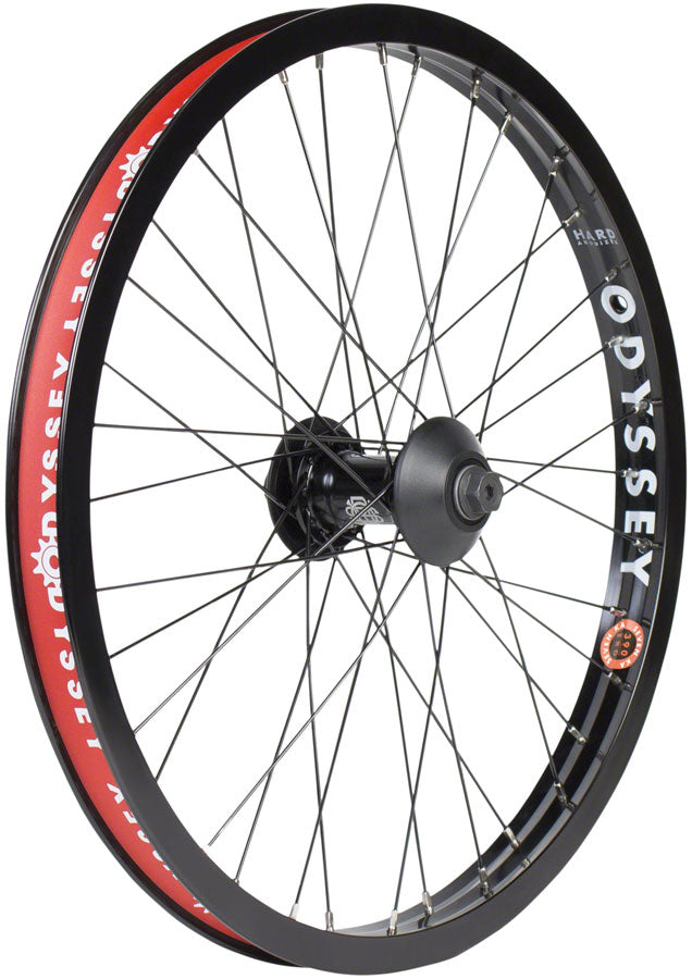 Load image into Gallery viewer, Odyssey 20" Aluminum BMX Front &amp; Rear Wheels with Vandero Pro &amp; Clutch Freecoaster Hubs
