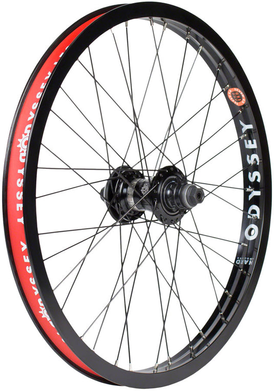 Odyssey 20" Aluminum BMX Front & Rear Wheels with Vandero Pro & Clutch Freecoaster Hubs