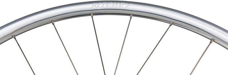 Load image into Gallery viewer, Ritchey Classic Zeta Wheelset - 700c, 12 x 100mm, 12 x 142mm, 6-Bolt, HG11 Road, Silver
