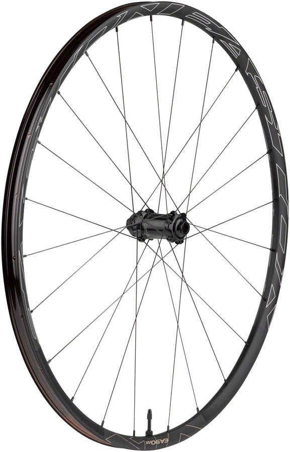 Load image into Gallery viewer, Easton EA90 AX 700c Front Wheel 12x100mm Road Vault Hub Center Lock TCS Black
