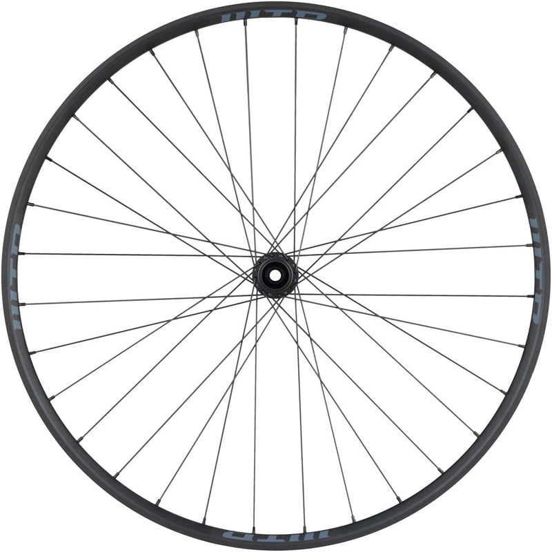 Load image into Gallery viewer, Quality Wheels BearPawls / WTB KOM i23 Front Wheel - 700c, 12 x 100mm, Center-Lock, Black
