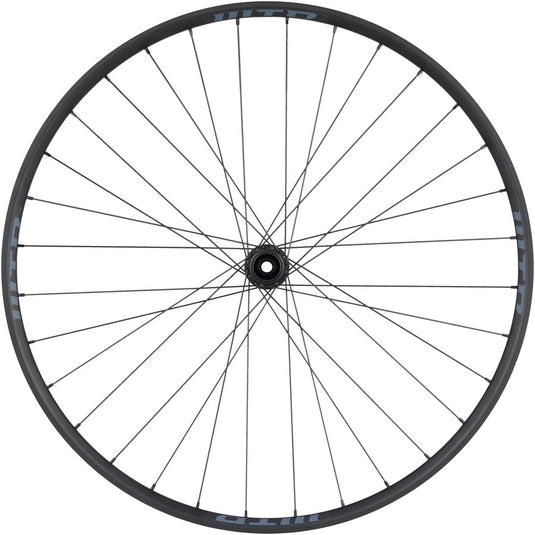 Quality Wheels BearPawls / WTB KOM i23 Front Wheel - 700c, 12 x 100mm, Center-Lock, Black