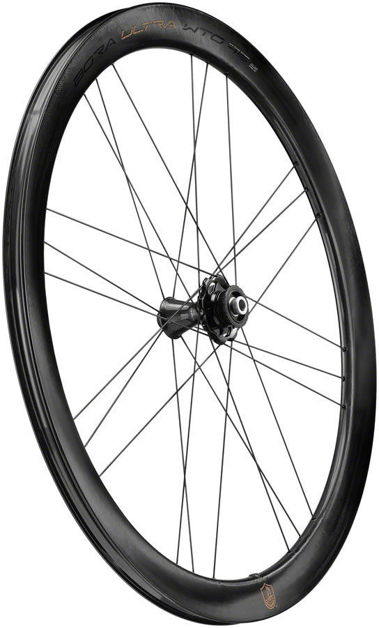 Load image into Gallery viewer, Campagnolo BORA Ultra WTO 45 Front Wheel 700c 12x100mm Center Lock Carbon Gray
