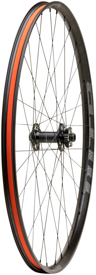 Load image into Gallery viewer, WTB 700c Front Wheel Proterra Light i23 12x100mm 28H 6-Bolt TCS Black Road
