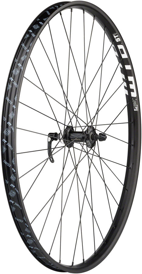 Load image into Gallery viewer, Quality Wheels Shimano HB-QC400 / WTB ST i30 Front Wheel - 29", QR x 100mm, Center-Lock, Black, 32H
