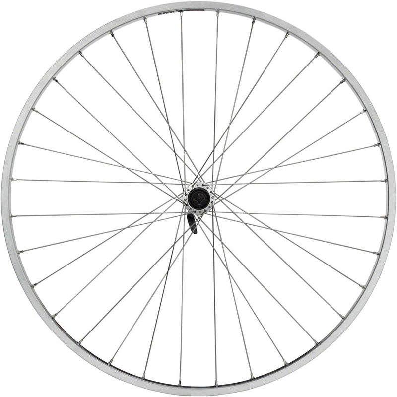 Load image into Gallery viewer, Quality Wheels Sun CR-18 Rear 27in QRx130mm Rim Brake HG 10 Clincher Silver
