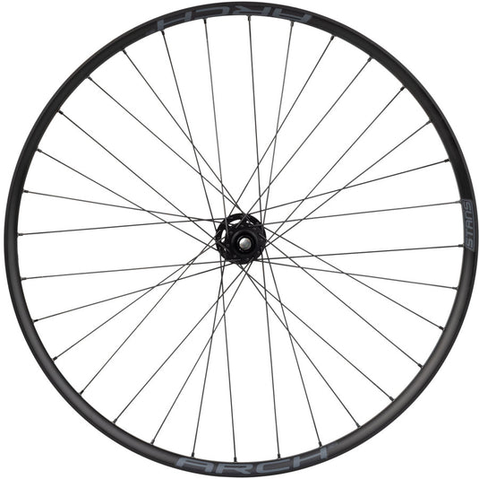 Quality Wheels DT 350 / Stans Arch S2 Front Wheel - 29", 15 x 110mm, 6-Bolt, Black, 32H
