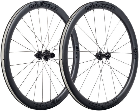 Vision-SC45-TL-Wheelset-Wheel-Set-700c-Tubeless-Ready-Clincher-WHEL2887-Bicycle-Wheelset