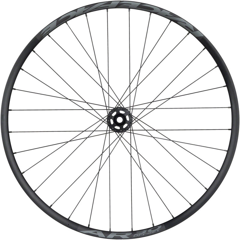 Load image into Gallery viewer, Quality Wheels Bear Pawls / RaceFace AR Front Wheel - 29&quot;, 15 x 110mm, 6-Bolt, Black
