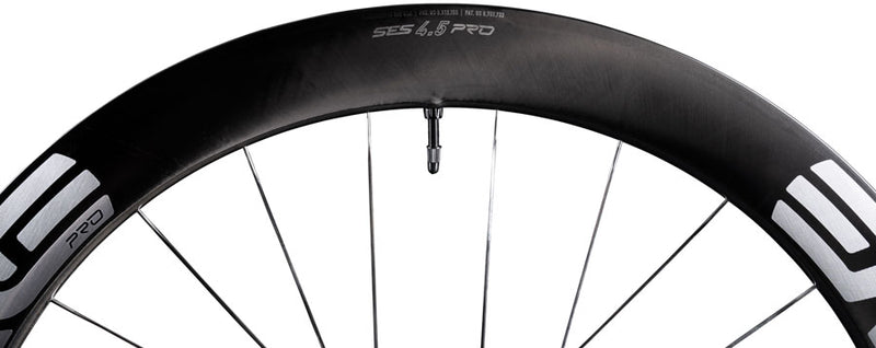 Load image into Gallery viewer, ENVE SES 4.5 Pro Wheel Rear, 700C / 622, Holes: 24, 12mm TA, 142mm, Disc Center Lock, SRAM XD-R, Silver logo
