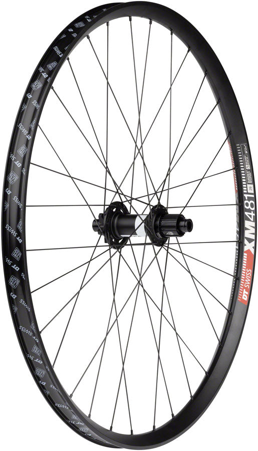 Load image into Gallery viewer, Quality Wheels DT 350/DT XM481 Rear Wheel - 27.5&quot;, 12 x 157mm, 6-Bolt, Micro Spline, Black
