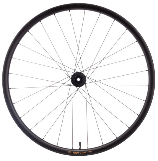 Teravail Circos Wide Gravel Rear Wheel - 32", 12 x 148mm Boost, 6-Bolt, XD, Carbon, DT350, 28H