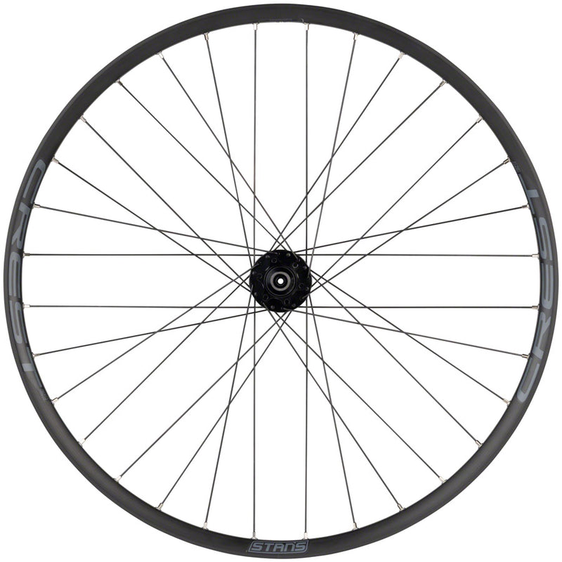 Load image into Gallery viewer, Stan&#39;s NoTubes Crest S2 Front Wheel 26in QRx100mm E-Sync 6-Bolt Black |XC MTB
