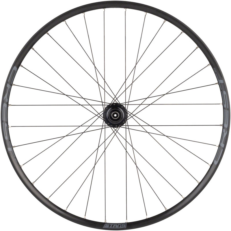 Load image into Gallery viewer, Stan&#39;s NoTubes Crest S2 Front Wheel 27.5in QRx100mm E-Sync 6-Bolt Black|XC MTB
