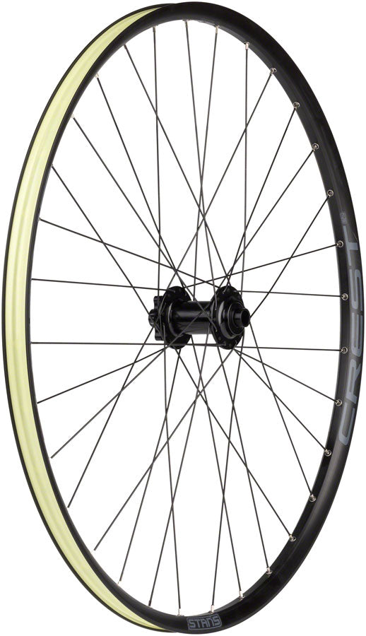 Load image into Gallery viewer, Stan&#39;s NoTubes Crest S2 Front Wheel 29in 15x110mm E-Sync 6-Bolt Black XC MTB
