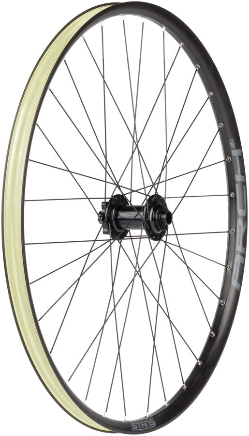 Stan's NoTubes Arch S2 Front Wheel 27.5in 15x110mm E-Sync 6-Bolt Black Trail