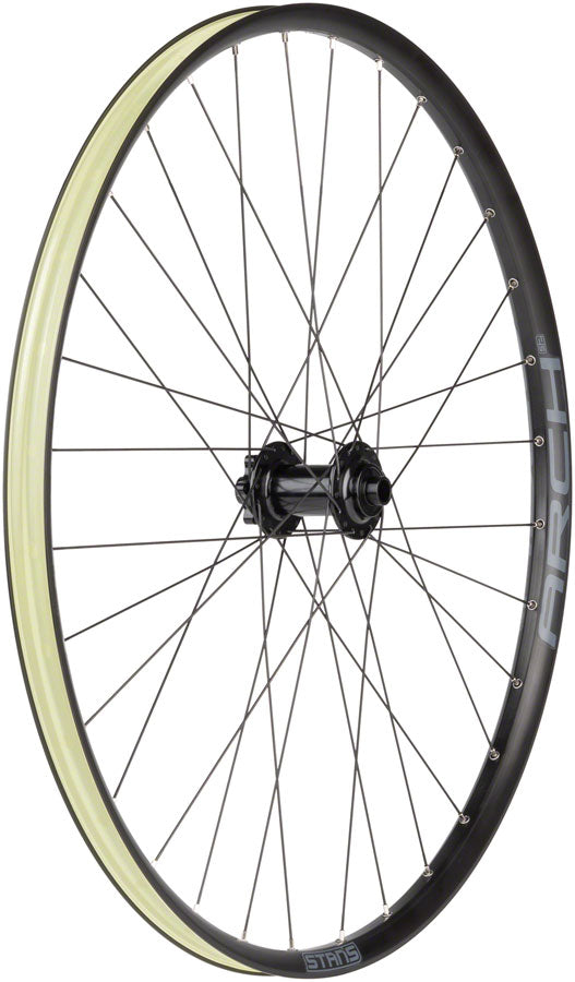 Stan's NoTubes Arch S2 Front Wheel 29in 15x110mm E-Sync 6-Bolt Black Trail