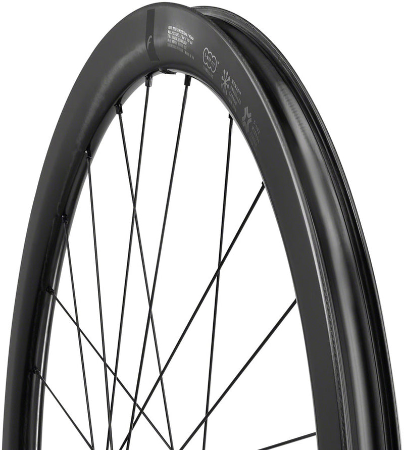 Load image into Gallery viewer, Fulcrum WIND 42 Front Wheel - 700, 12 x 100mm, Center-Lock, Black
