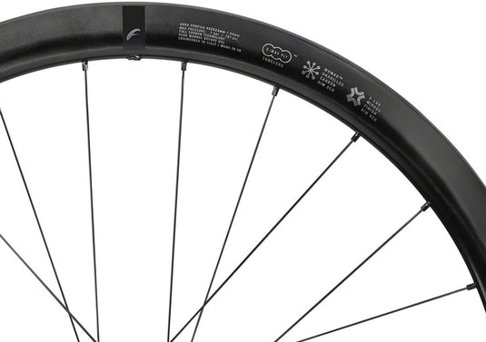 Fulcrum WIND 42 Front Wheel - 700, 12 x 100mm, Center-Lock, Black