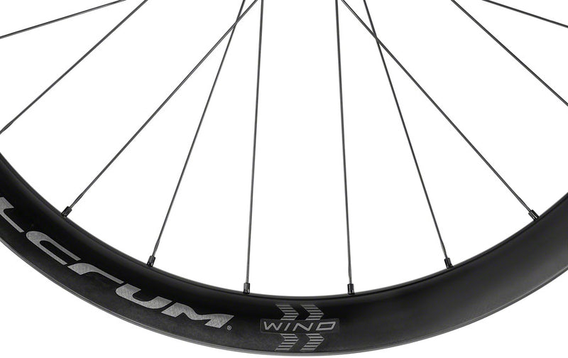 Load image into Gallery viewer, Fulcrum WIND 42 Front Wheel - 700, 12 x 100mm, Center-Lock, Black
