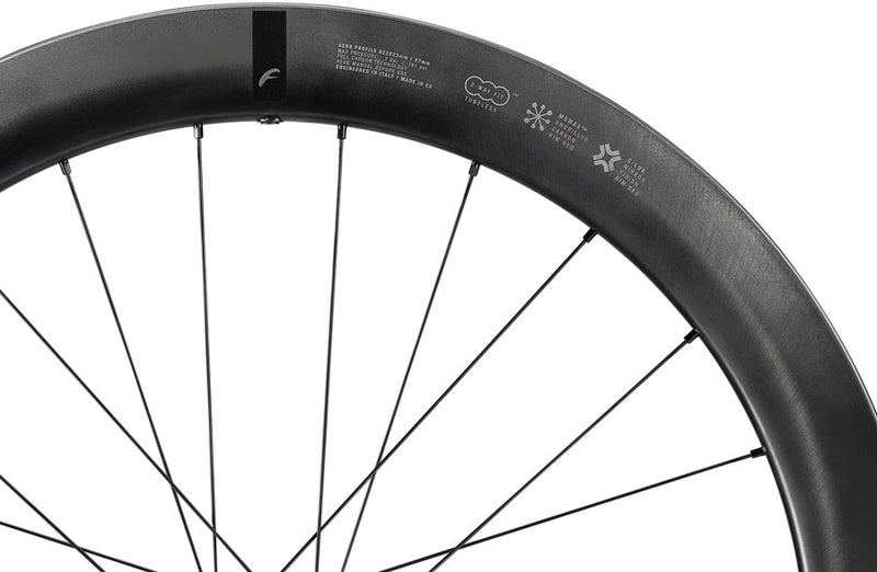 Load image into Gallery viewer, Fulcrum WIND 57 Front Wheel - 700, 12 x 100mm, Center-Lock, Black
